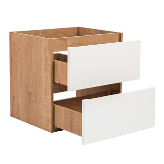 COMAD MONAKO OAK WHITE 820 Skříňka pod umyvadlo 60cm