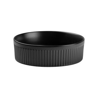 Comad BEYOND 2 BLACK umyvadlo na desku 36x36cm, matná černá