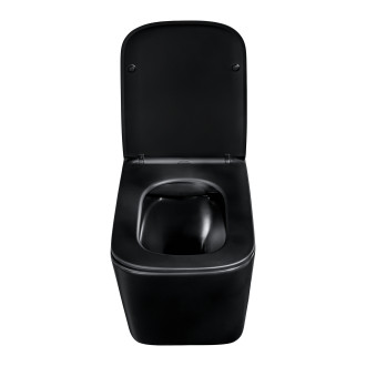 Comad WALL HUNG TOILET WC mísa, černá
