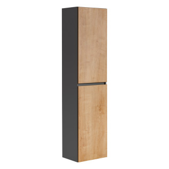 COMAD MONAKO GREY OAK 800 Vysoká skříňka 40cm
