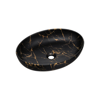 Comad UN-MONA-MB12 (C78166M-B12) umyvadlo na desku 52cm černá matná