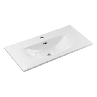 Comad SKY 3 80CM WHITE GLOSS nábytkové umyvadlo 80x40cm