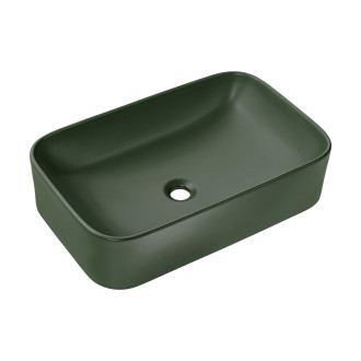 Comad UN-KAMA-MFG-60 (78575B(60)MFG) umyvadlo na desku 61cm zelená matná