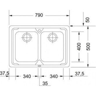 Franke LLX 620 nerez 101.0199.870