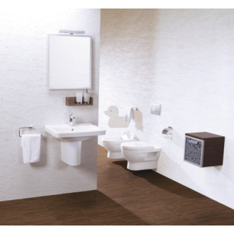 Umyvadlo Jika Cubito 65x48,5 cm otvor pro baterii uprostřed H8104240001041
