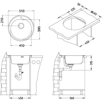 Dřez Alveus Form 30 nerez 1078583