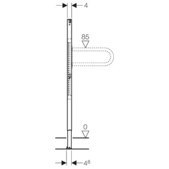 Modul do lehké stěny pro podpěry Geberit Duofix 111.790.00.1