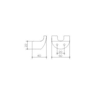 Dvojháček Keuco Elegance chrom 11613010000