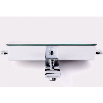Vanová baterie Hansgrohe Ecostat Select s poličkou 150 mm chrom 13141000