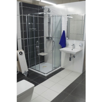 Sprchový kout čtverec 90x90 cm Huppe Next 140103.069.322