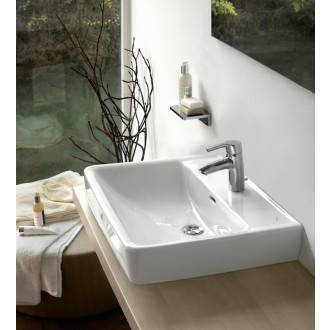 Umyvadlo Laufen Pro 55x38 cm otvor pro baterii uprostřed H8179580001041