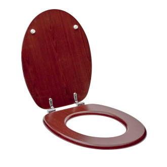 WC prkénko Glacera MDF Mahagon 2077
