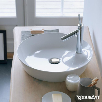 Umyvadlo na desku Duravit Cape Cod 48x48 cm bez přepadu 2328480000