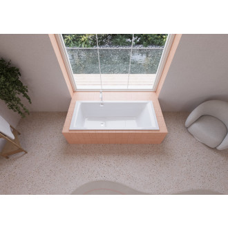 Obdélníková vana Kaldewei Puro 180x80 cm smaltovaná ocel levá i pravá 256730003001