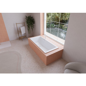Obdélníková vana Kaldewei Puro 180x80 cm smaltovaná ocel levá i pravá 256730003001