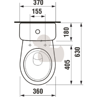 Wc kombi komplet Jika Lyra Plus šikmý odpad H8263840002423