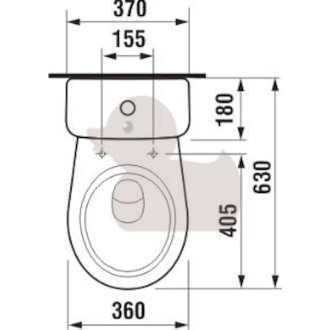 Wc kombi komplet Jika Lyra Plus spodní odpad H8263870002413