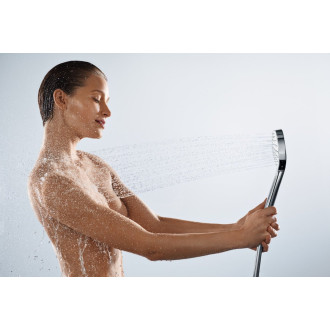 Sprchová hlavice Hansgrohe Croma Select E bílá/chrom 26811400
