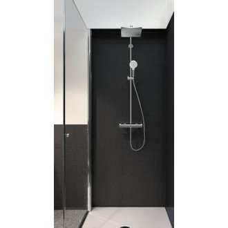 Sprchový systém Hansgrohe Crometta E na stěnu s termostatickou baterií chrom 27271000