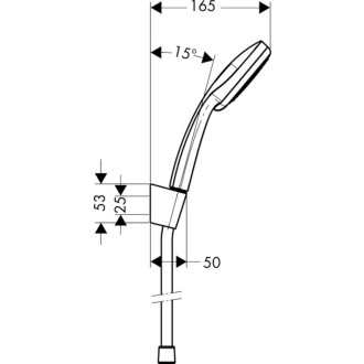 Vanový set Hansgrohe Croma 100 chrom 27594000