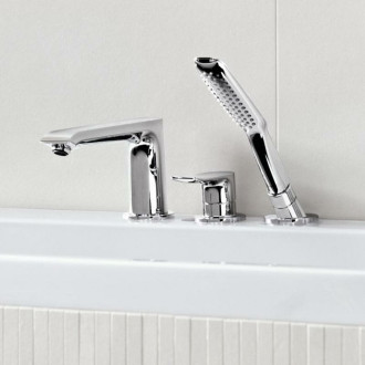 Vanová baterie Hansgrohe Metris bez podomítkového tělesa chrom 31190000
