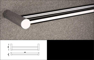 Nimco Bormo BR 11046D-26 Držák na ručníky dvojitý, 47 cm