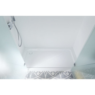 Sprchová vanička obdélníková Kaldewei Superplan 100x90 cm smaltovaná ocel alpská bílá 430447983001