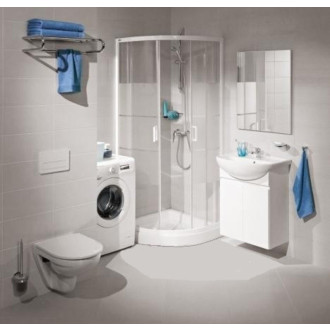 Zrcadlo Jika Lyra Plus 40x75 cm bílá H4531810383041
