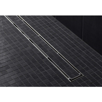 Rošt Tece Drainline 115 cm leštěná nerez pro vložení dlažby 601272