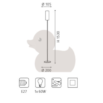Osvětlení Eglo Troy3 10,5x153 cm kov 85982