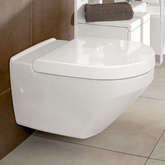 WC prkénko Villeroy & Boch Lifetime duroplast bílá 9M02S101
