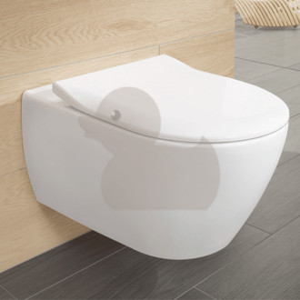 WC prkénko Villeroy & Boch Subway 2.0 duroplast bílá 9M78S101