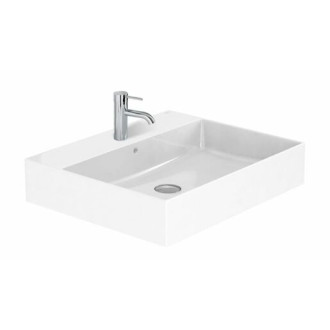 Umyvadlo Roca Inspira 60x49 cm otvor pro baterii uprostřed A32752C000