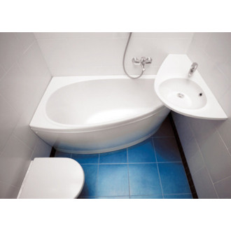 Umyvadlo Ravak Avocado 85x45 cm otvor pro baterii vlevo XJ1L1100000