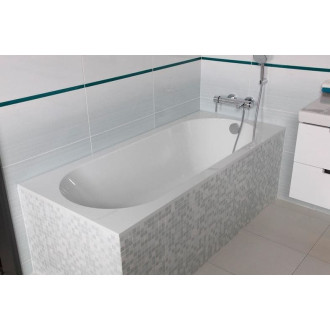 Obdélníková vana Villeroy & Boch Oberon 170x75 cm litý mramor UBQ170OBE2V-01