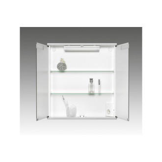 Zrcadlová skříňka s osvětlením Jokey 60x65 cm MDF CENTO60LS