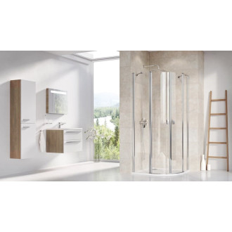 Sprchový kout čtvrtkruh 80x80 cm Ravak Chrome 3Q140100Z1