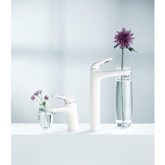 Vysoká umyvadlová baterie Grohe Eurostyle New bez výpusti Moon White / chrom 23570LS3