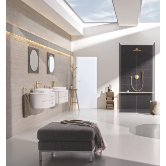 Umyvadlová baterie Grohe Essence New s výpustí Cool Sunrise 23589GL1