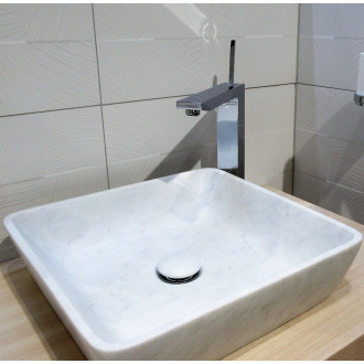 Vysoká umyvadlová baterie Grohe Eurocube bez výpusti chrom 23661000