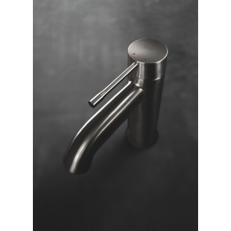 Umyvadlová baterie Grohe Essence New s výpustí Brushed Hard Graphite 23589AL1