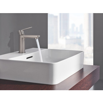 Umyvadlová baterie Grohe Lineare s clic-clacem supersteel 23791DC1