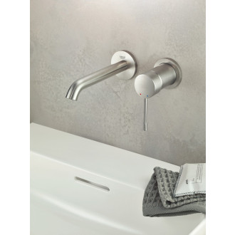 Umyvadlová baterie Grohe Essence New bez podomítkového tělesa supersteel 19408DC1