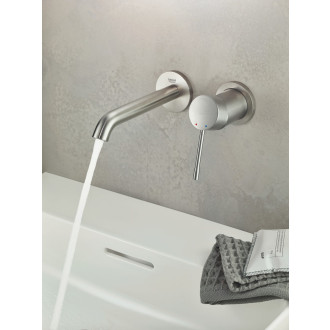 Umyvadlová baterie Grohe Essence New bez podomítkového tělesa supersteel 19408DC1