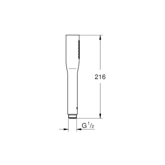Sprchová hlavice Grohe Euphoria Cosmopolitan chrom 27400000