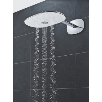 Hlavová sprcha Grohe Rainshower SmartControl včetně sprchového ramena Moon White, Yang White 26254LS0