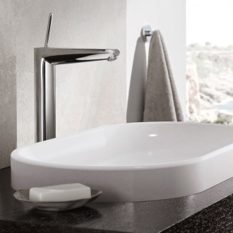 Vysoká umyvadlová baterie Grohe Eurodisc Joy s výpustí chrom 23428000