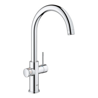 Dřezová baterie Grohe Red s výpustí chrom 30083001