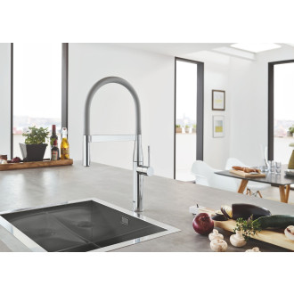 Grohe ESSENCE Hadice kuchyňské baterie, Dark Grey G30321XC0 (30321XC0)