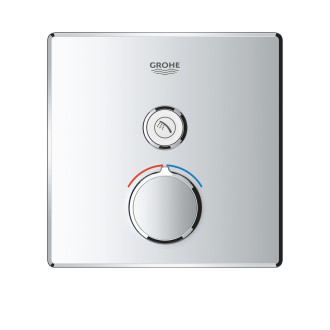 Termostat Grohe Smart Control bez podomítkového tělesa chrom 29147000